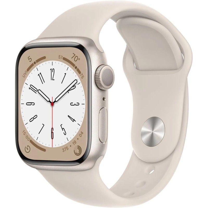 Apple Watch Series 8 41mm Hliník Starlight Cellular