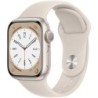 Apple Watch Series 8 41mm Hliník Starlight Cellular
